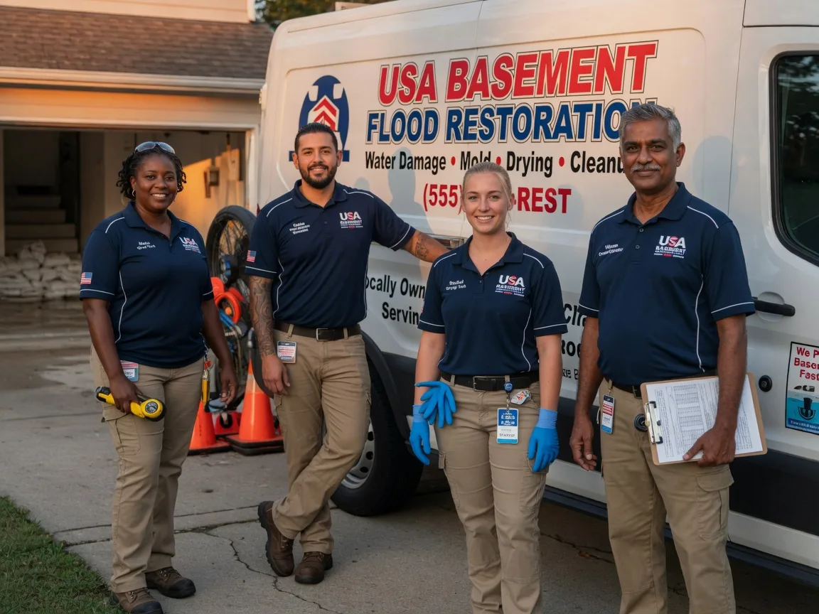 Basement Flood Cleanup company in Camargo, OK